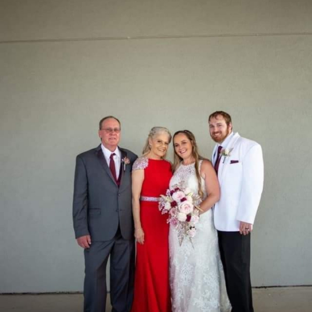 Red Ada's Bridal gown